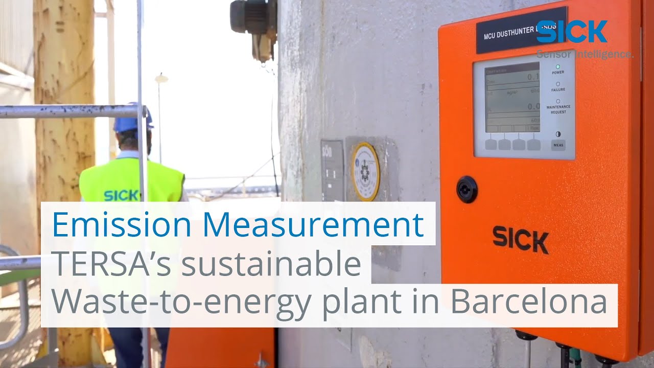 TERSA&rsquo;s sustainable Waste-to-energy plant in Barcelona | SICK AG