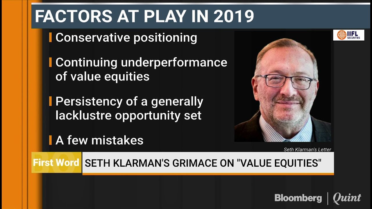 Baupost Group's Seth Klarman's Belief In Value Investing