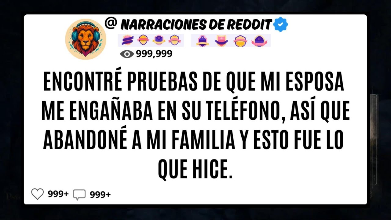 Encontré Pruebas De Que Mi ESPOSA Me Engañaba En Su Teléfono, Así Que Abandoné A Mi FAMILIA Y Esto..