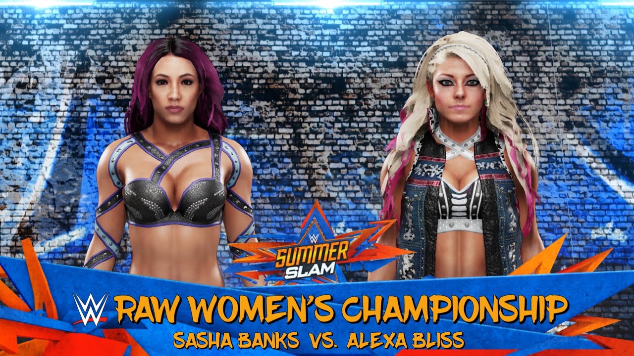 WWE 2K19 | Sasha Banks Vs Alexa Bliss 