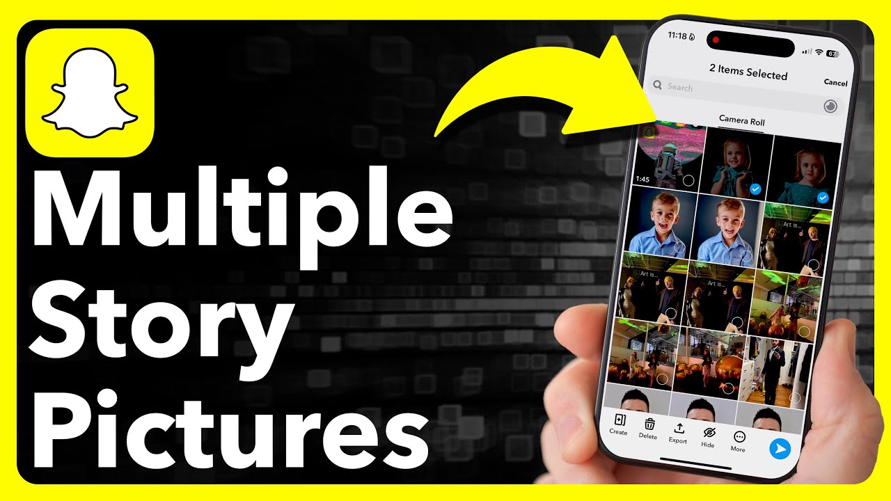 How To Add Multiple Photos Or Videos To Snapchat Story