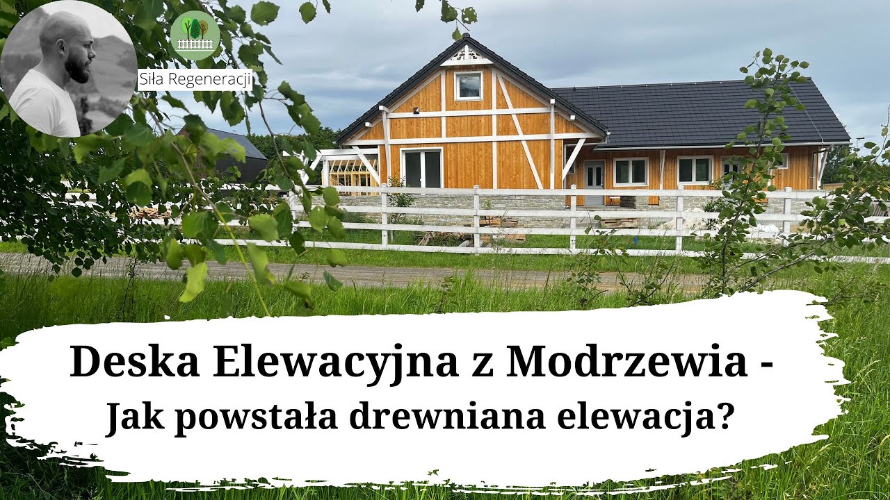 Deska elewacyjna z modrzewia - Jak powstała drewniana elewacja?