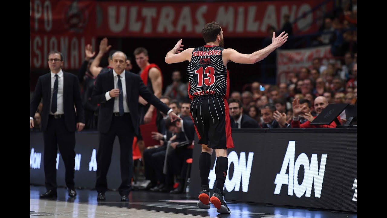 Milano - Maccabi,  Sergio Rodriguez - 18 punti + 11 assist