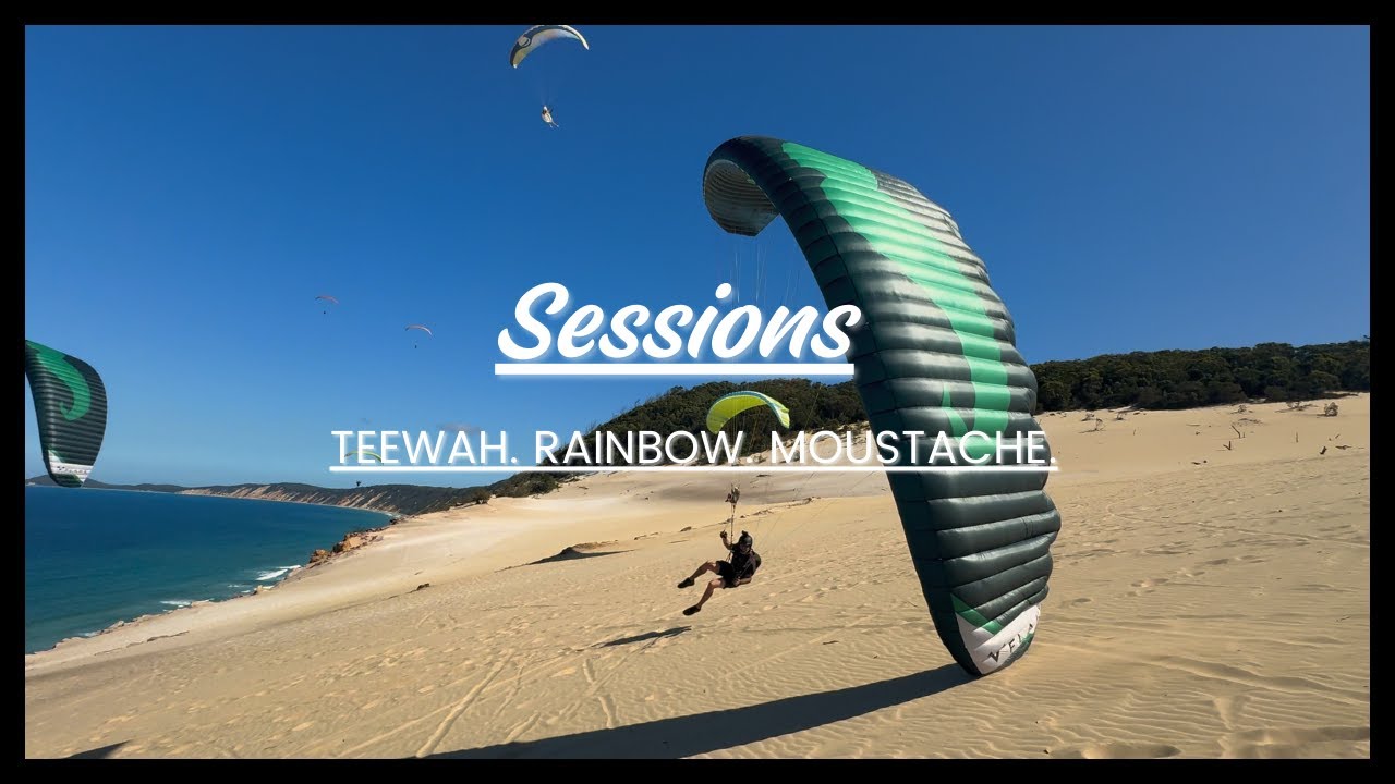 Teewah. Rainbow. Moustache