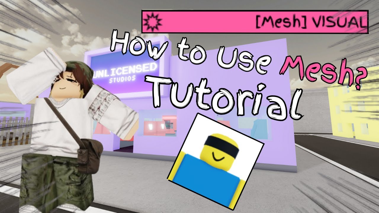 How to Use MESH In the VISUAL BLOCK? (Jujutsu Shenanigans)