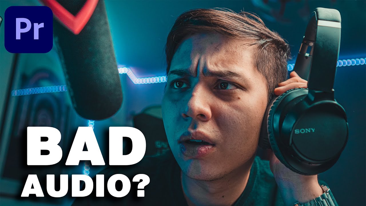 Как исправить и улучшить плохой звук в Premiere Pro
