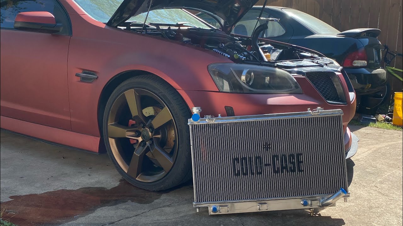 Installing a cold case on my G8 GT, that I immediately regretted 🙄.