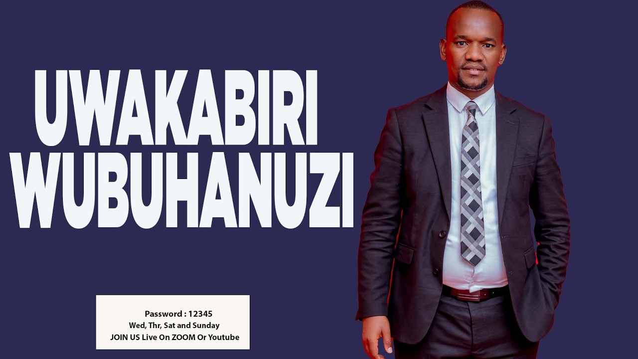 UWAKABIRI WUBUHANUZI HAMWE NA PROPHET BOSCO