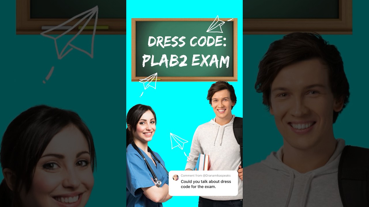 Dress code for PLAB 2 exam #ytshorts #plabjourney