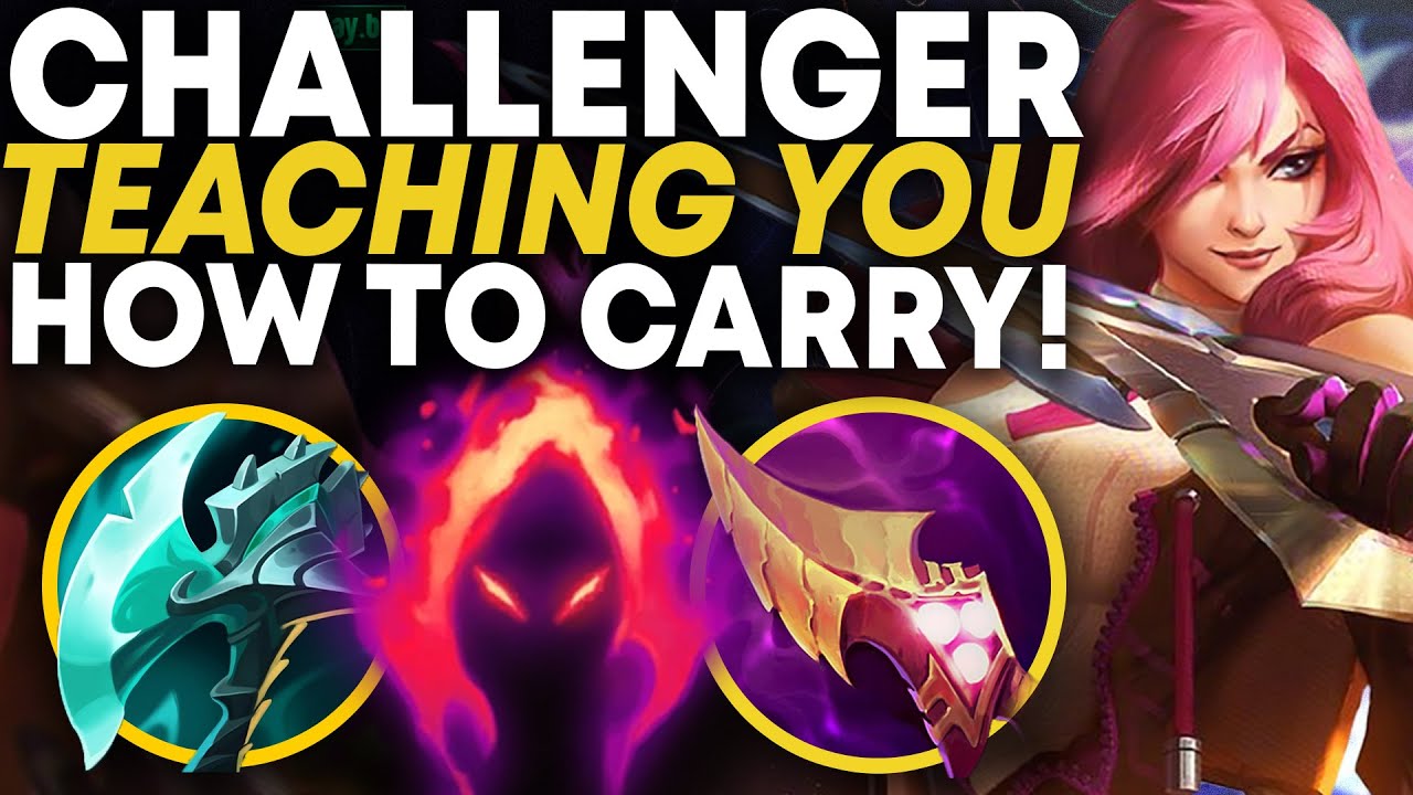 Challenger Teaches you how to Carry low elo as Katarina | Katawina | League of Legends