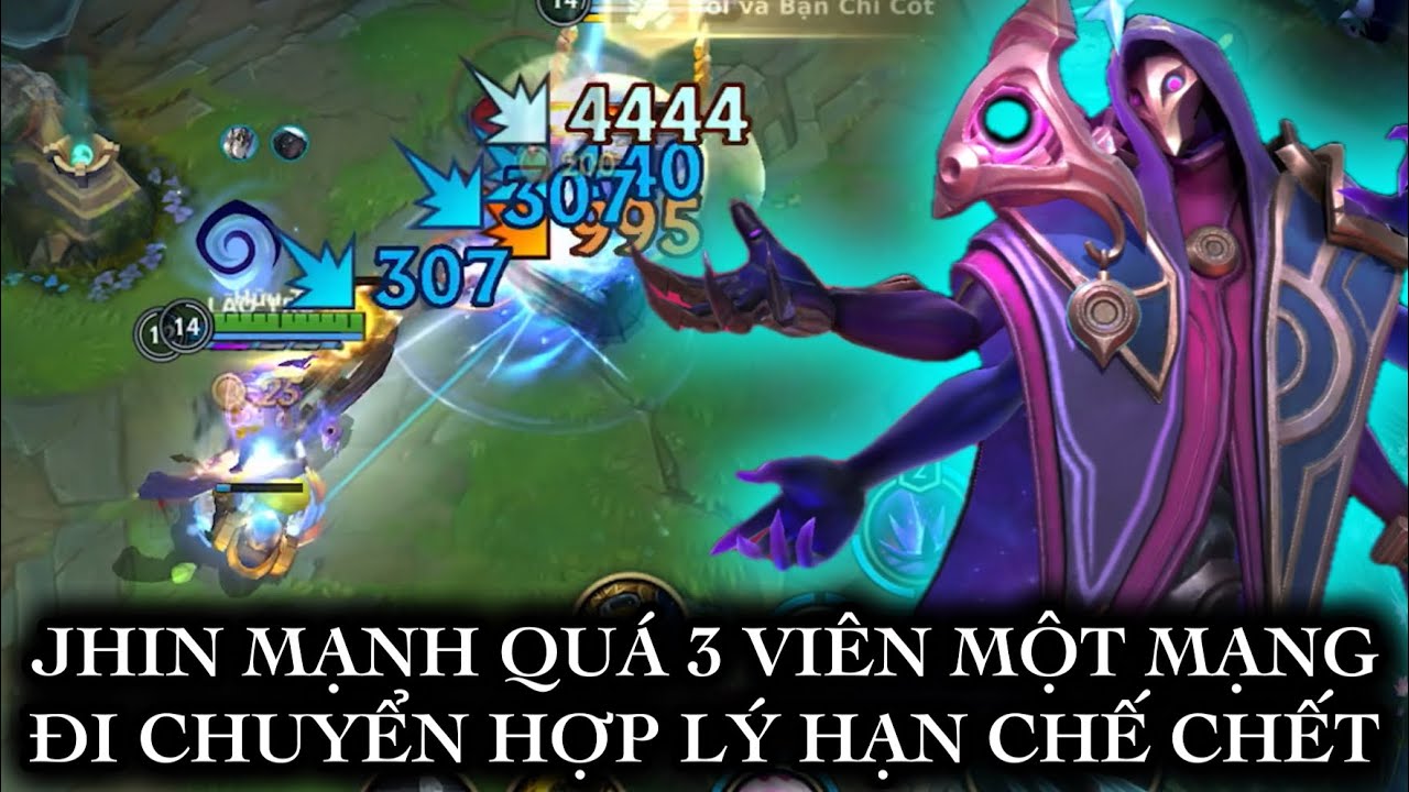 [LMHT:TỐC CHIẾN] JHIN BẮN 3 VIÊN MỘT MẠNG MẠNH VÃI CHỈ CẦN KHÔNG ĐI NGU LÀ WIN
