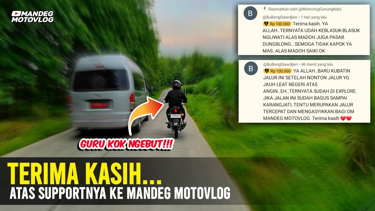 NGEBUT...! Bareng Pak Guru di Jalur Randublatung Ngawi