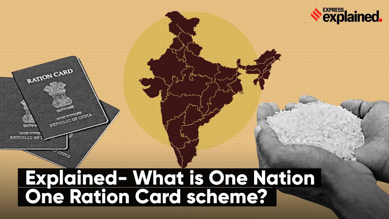 Explained- What is One Nation One Ration Card scheme?