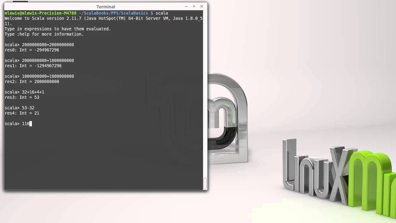 Details of Numbers (Scala Basics)