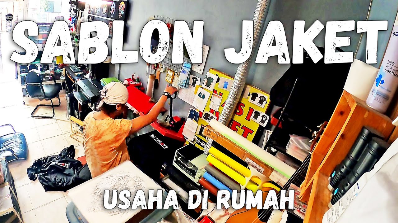 Sablon Jaket Menggunakan Printer Sablon DTF