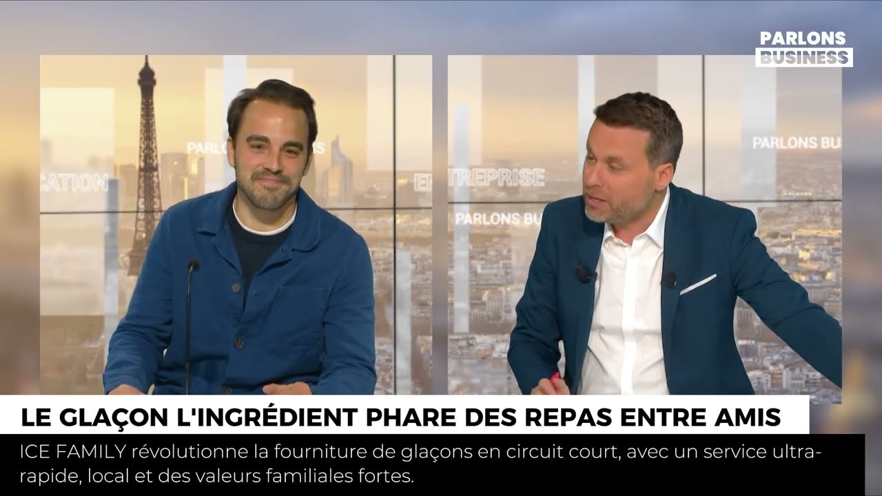 Ice Family x Parlons Business :  Une nouvelle vision du glaçon : local, durable, engagé
