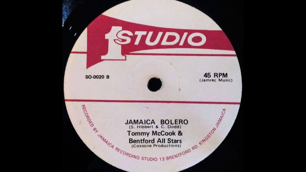 TOMMY McCOOK & BRENTFORD ALL STARS - Jamaica Bolero