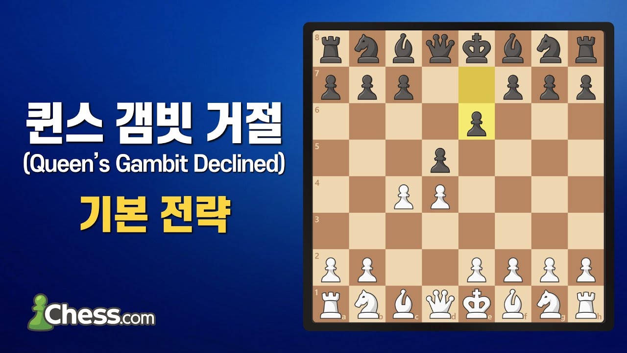 퀸스 갬빗을 거절하는 가장 확실한 방법!