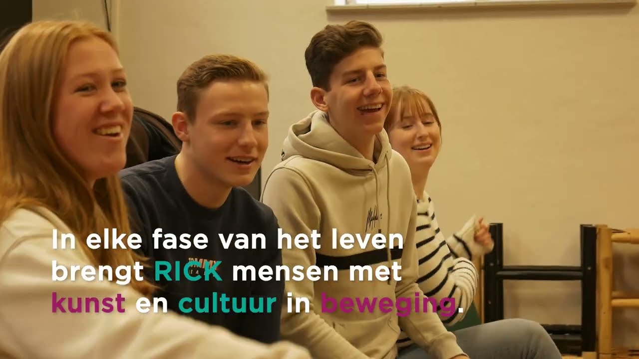 RICK raakt...in het onderwijs, de maatschappij en de amateurkunst