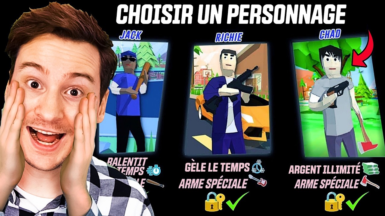 COMMENT D&Eacute;BLOQUER le TROISI&Egrave;ME PERSONNAGE ? - Dude Theft Wars