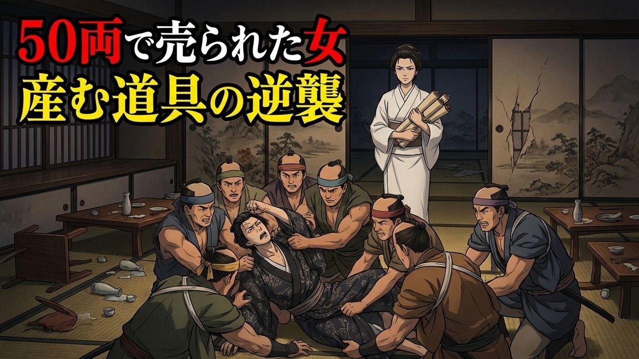 50両で売られた「産む道具」の逆襲！10人の息子と悪徳親戚を成敗