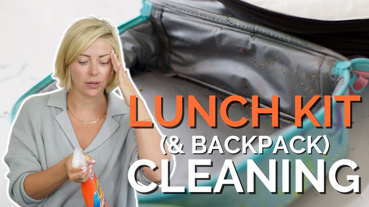 How to Clean Backpacks & Lunch kits | Back to School