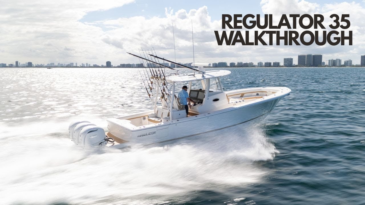 Regulator 35 Center Console walkthrough