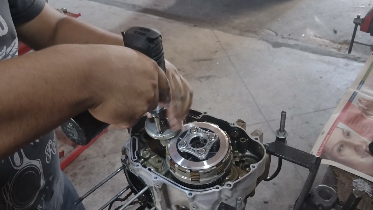 DESMONTAGEM DO MOTOR DA FAN 125 #aumento de cilindrada