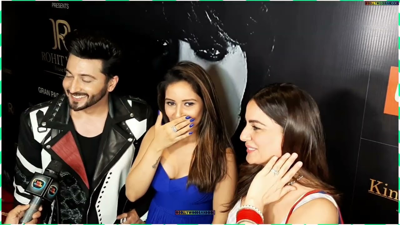 Shraddha Arya , Dheeraj Dhoopar - Vinny Arora tonite for Rohit K Verma 's Fashion Event in Juhu |