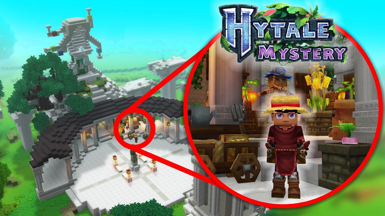 Ich baue mein Minecraft Bauwerk in Hytale🔹 Hytale Mystery