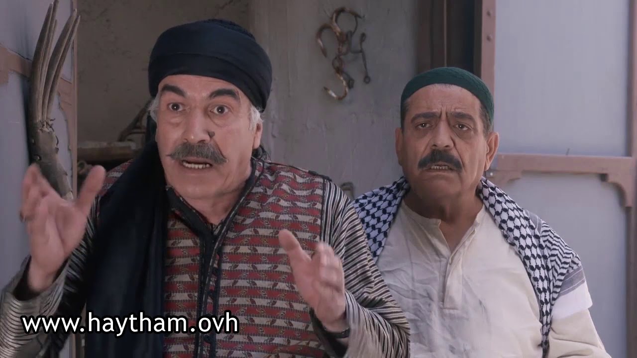 باب الحارة - فجأة اندق الباب و إذ زهدي بيقلي انت المهندس نمس قلتلو أي ! هيثم جبر و مصطفى الخاني