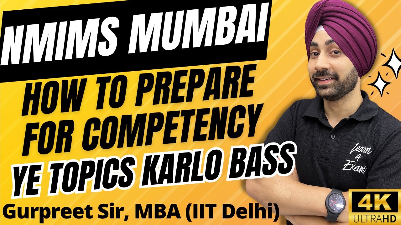 How To Prepare for Competency Test For NMIMS Mumbai | 30k Students & Internal Cut-Off