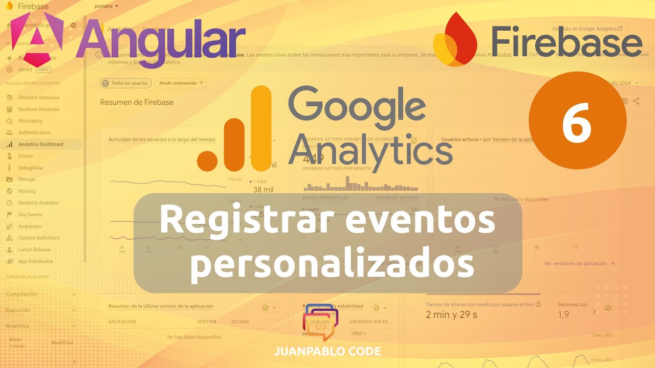 Registrar evento personalizados con Google Analytics y Angular
