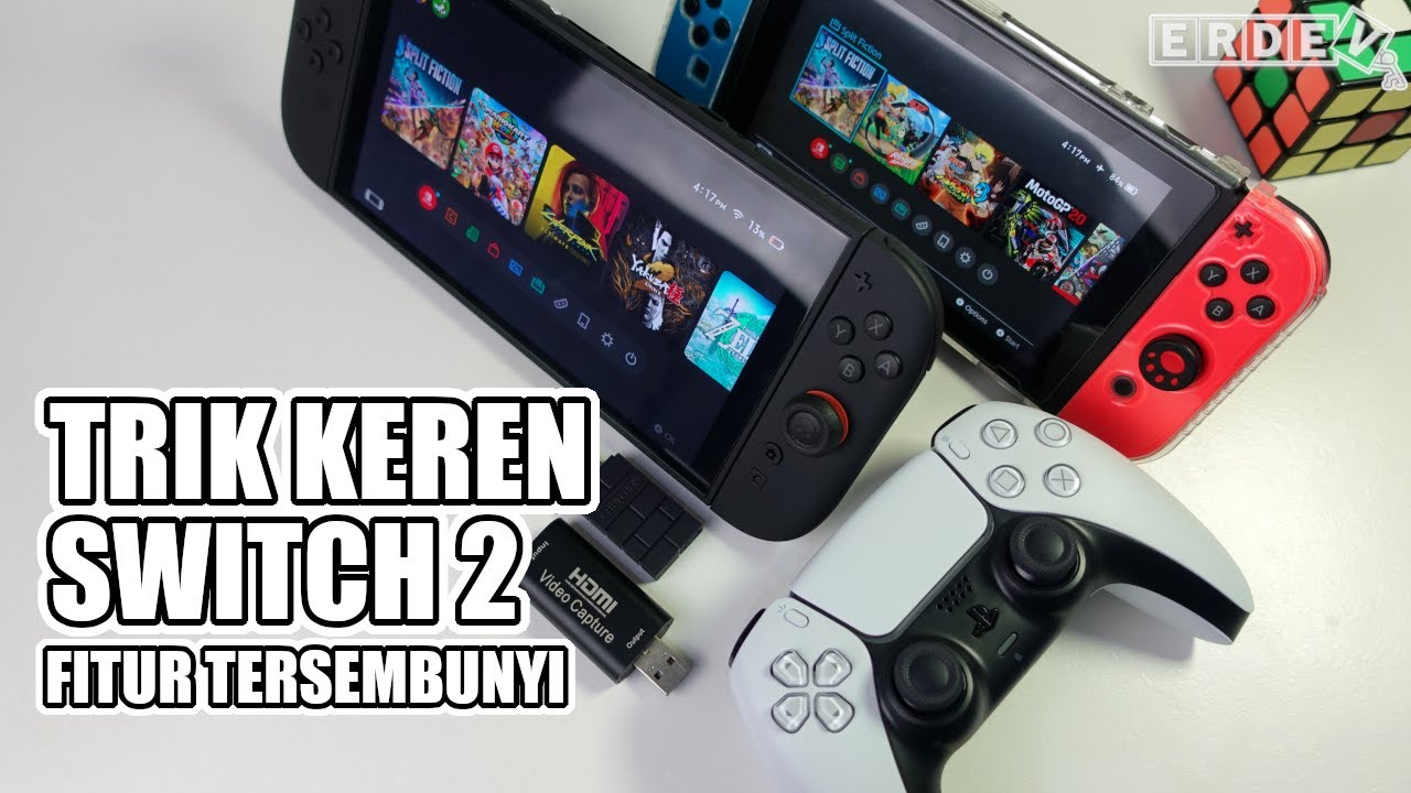 TRIK NINTENDO SWITCH 2 BIAR MAKIN KEREN, ASIK & UNIK! - Bisa Jadi Monitor, Stick PS5, Berbagi Game