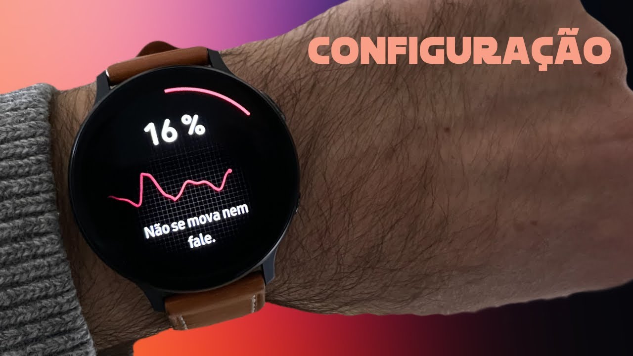 Como Calibrar o medidor de Pressão Arterial Galaxy Watch 3 e Active 2