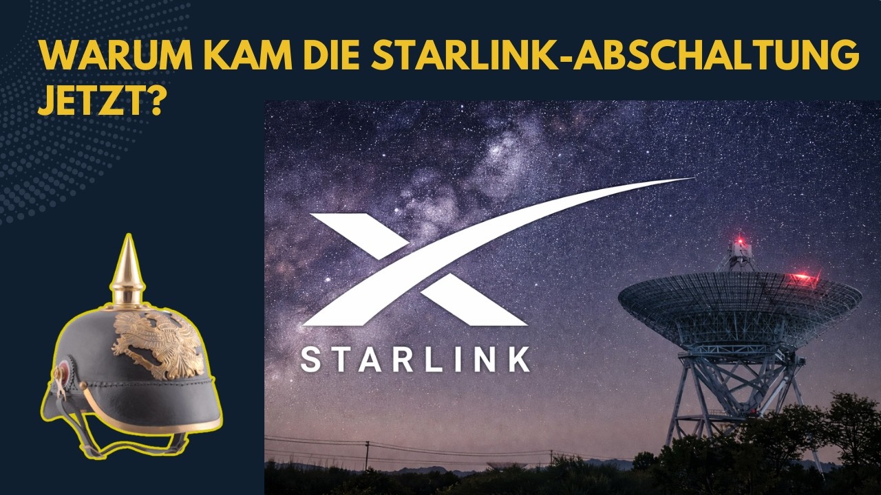 Warum kam die Starlink-Abschaltung jetzt?