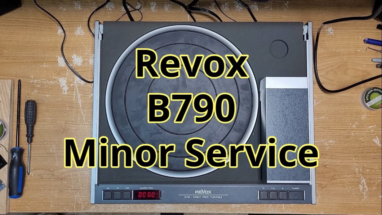 Revox B790 - Overview and Minor Service