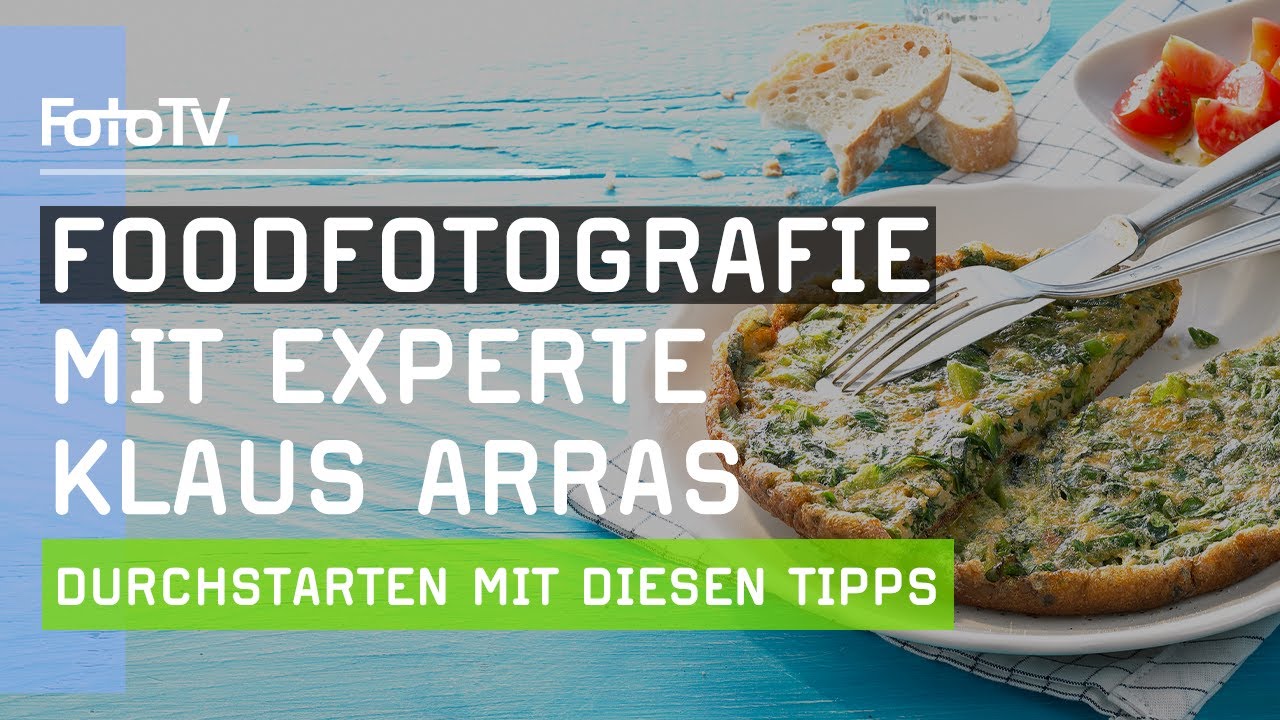 Professionelle Foodfotografie mit Klaus Arras 🥗📷 | FotoTV.