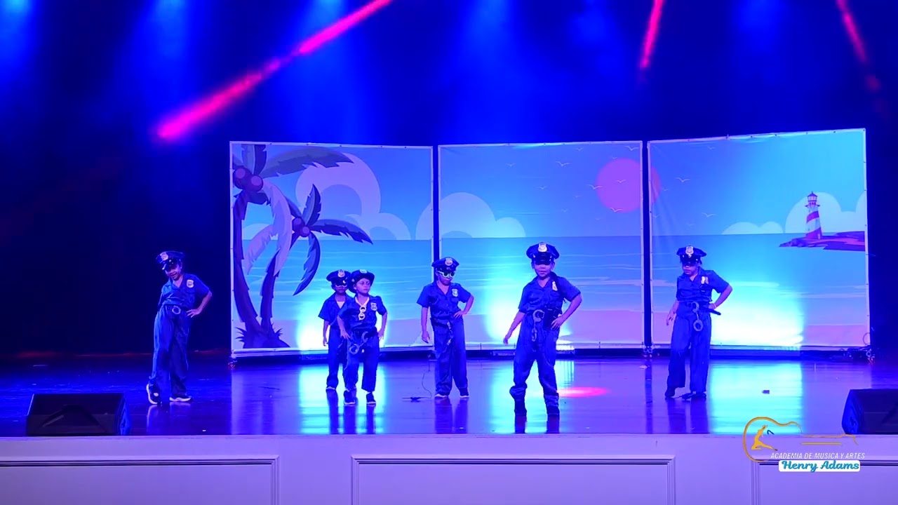 ACAHA  - El Multiverso II - Baile de Policías  (Hip Hop Kids)