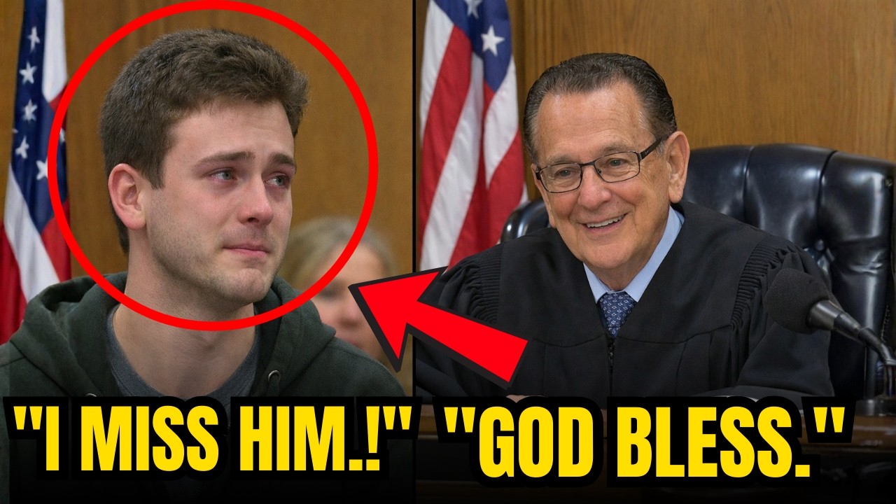 College Student's Dad Just Died Judge Disregards All Tickets and Hugs Him in Court