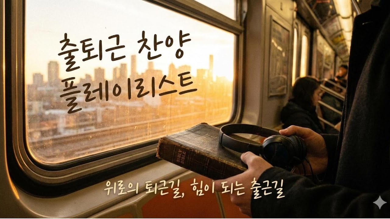 [CCM Playlist] 출퇴근 찬양 리스트 | 지친 하루, 단 한 곡으로 에너지 충전 완료