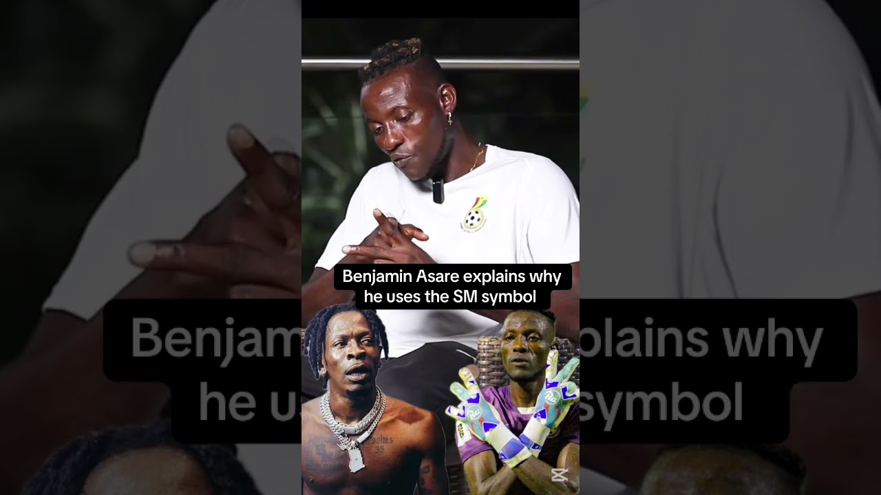 Benjamin Asare explains why he uses the SM symbol and a fan of Shatta Wale