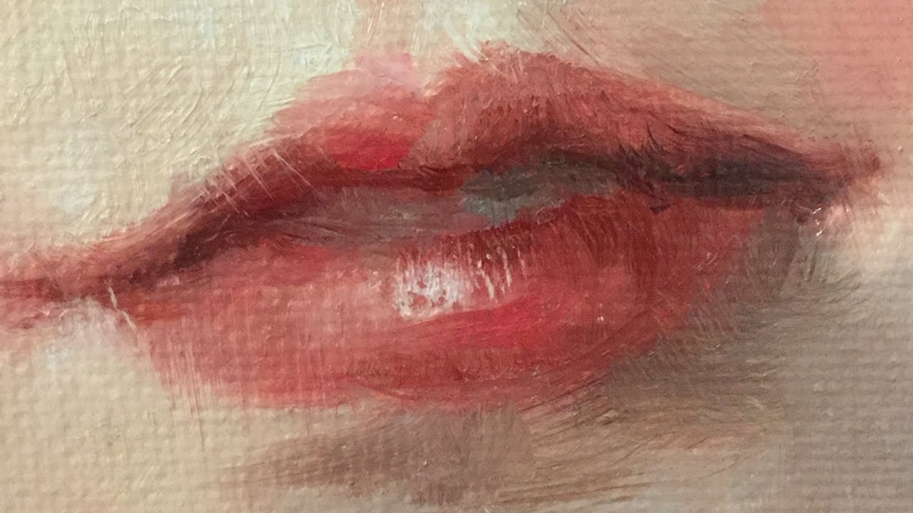 PORTRAIT PAINTING: How To Paint The Mouth