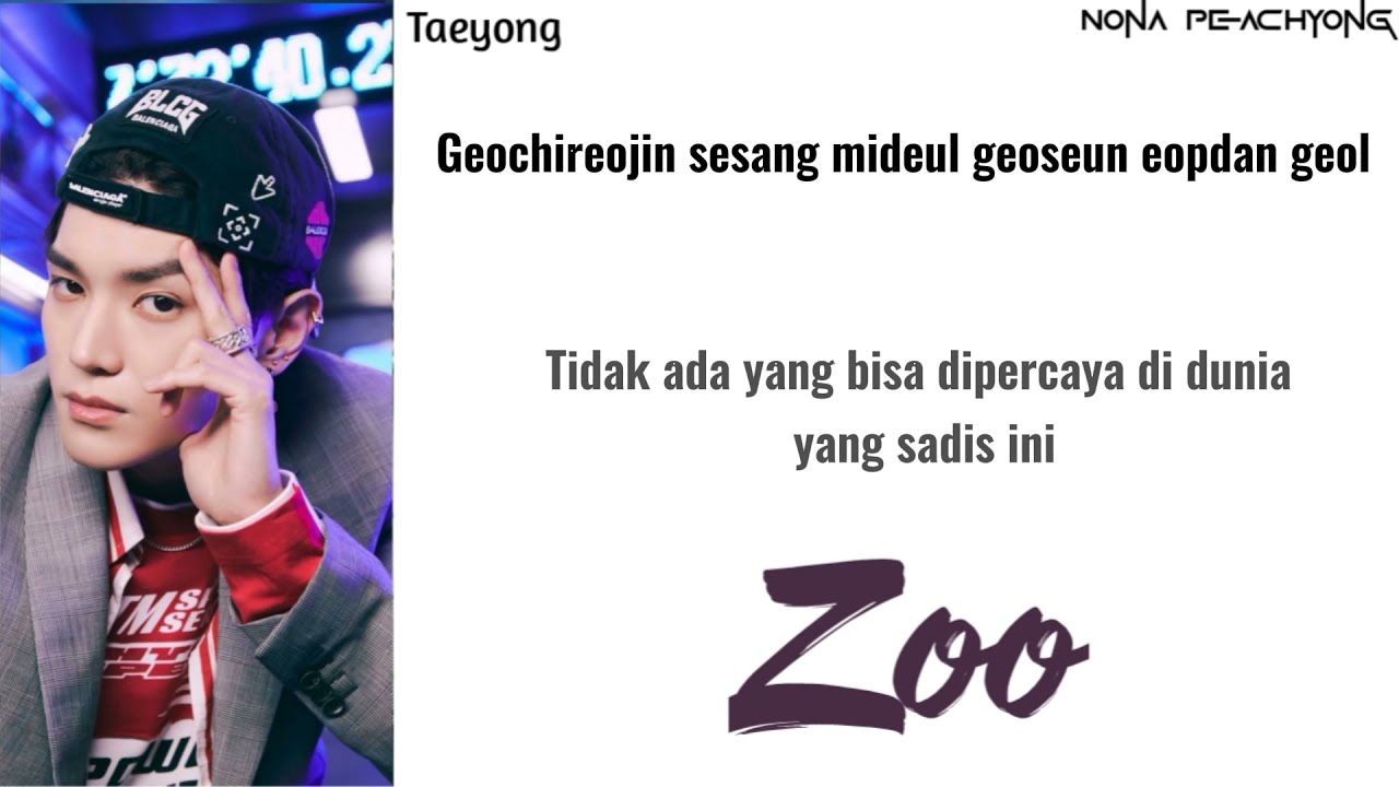(Sub indo) SMTOWN [NCT x ÆSPA] - ZOO EASY LYRICS
