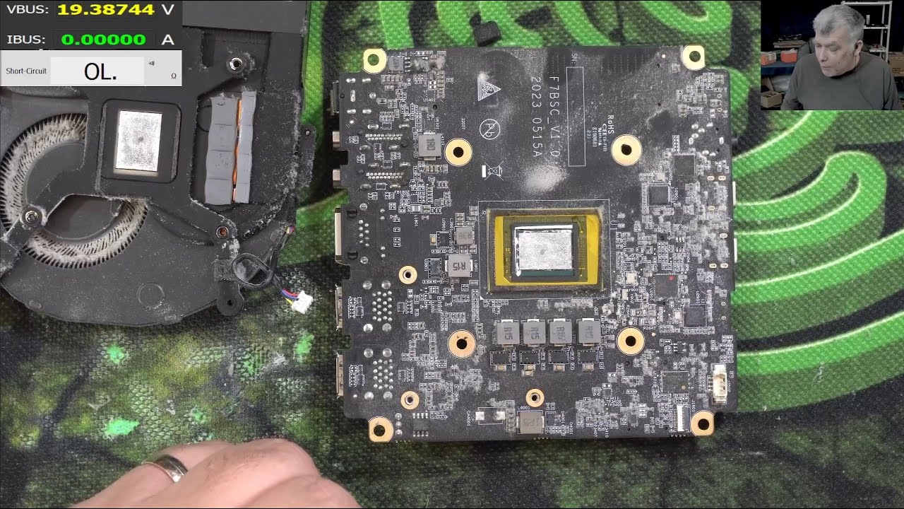 Minisforum UM790 Pro не включается, не работает, ремонт платы