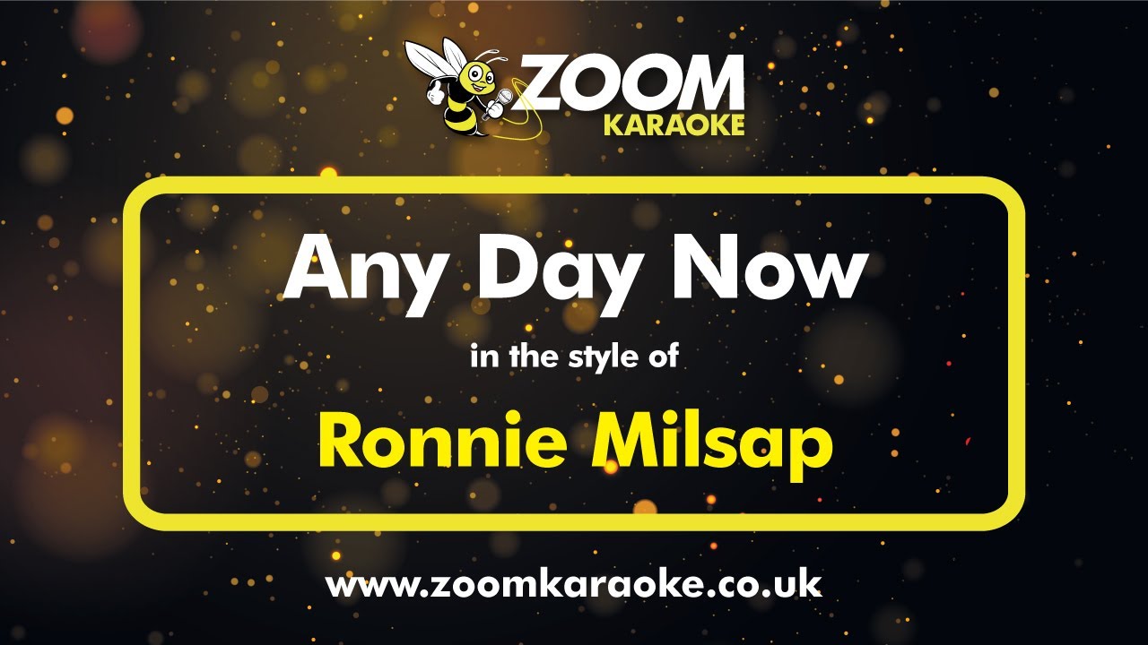 Ronnie Milsap - Any Day Now (Without Backing Vocals) - Karaoke Version from Zoom Karaoke