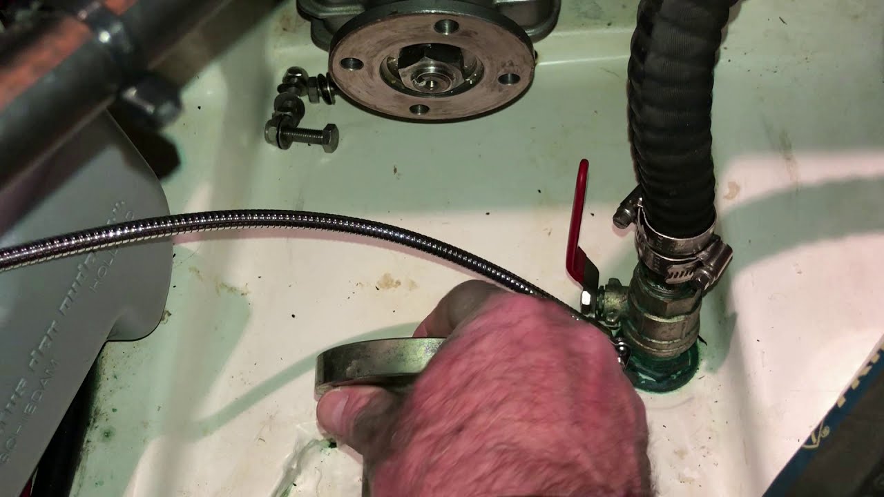 Replacing Water Seal Prop Shaft - Beneteau 343
