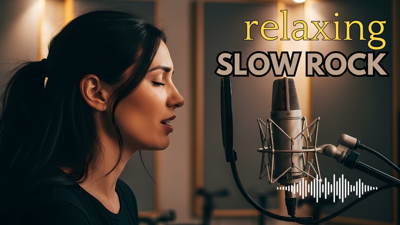 Relaxing Slow Rock Bliss 🎶 Soft Rock Music for Pure Calm