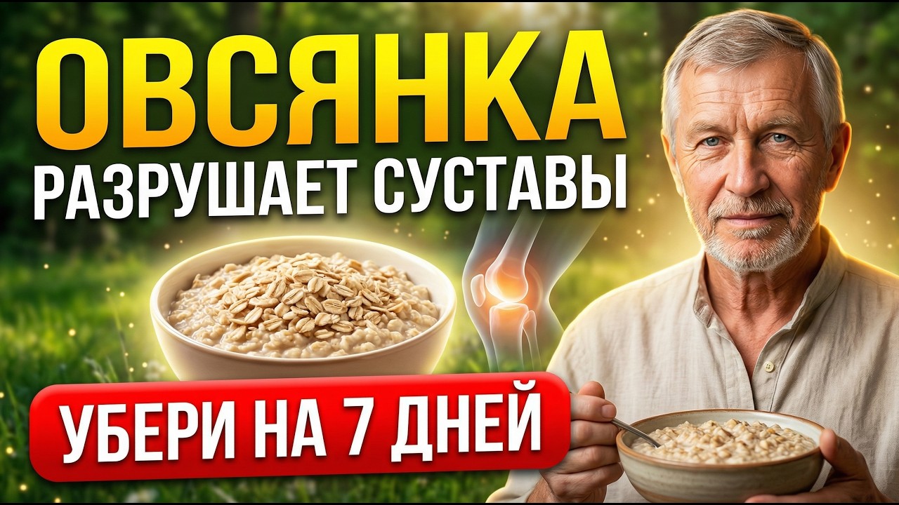 99% ЛЮДЕЙ ГУБЯТ СУСТАВЫ ЭТОЙ КАШЕЙ! Исключите ее, и боли исчезнут | Совет ревматолога