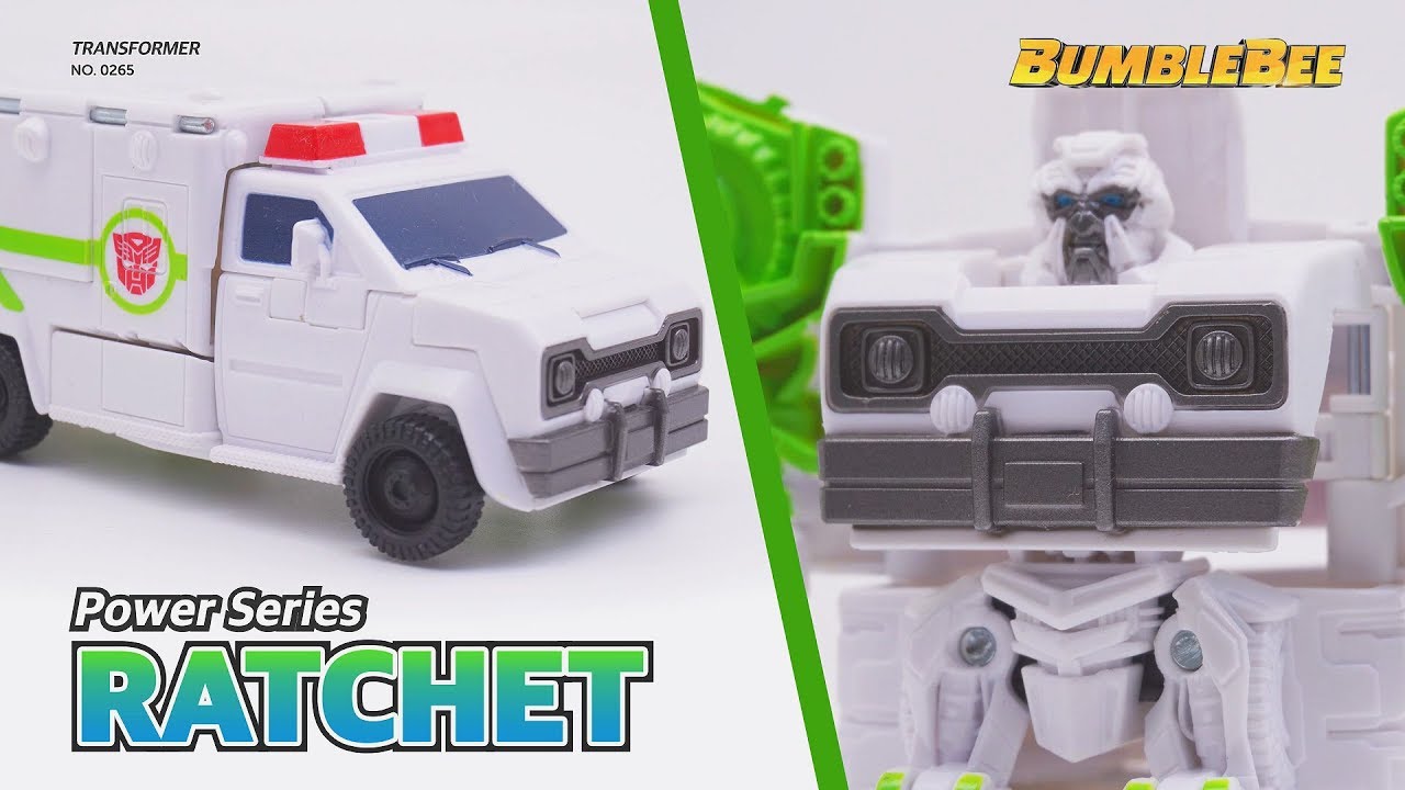 Transformers Bumblebee movie RATCHET! Power Igniters Toy Robot Stopmotion Video Review!